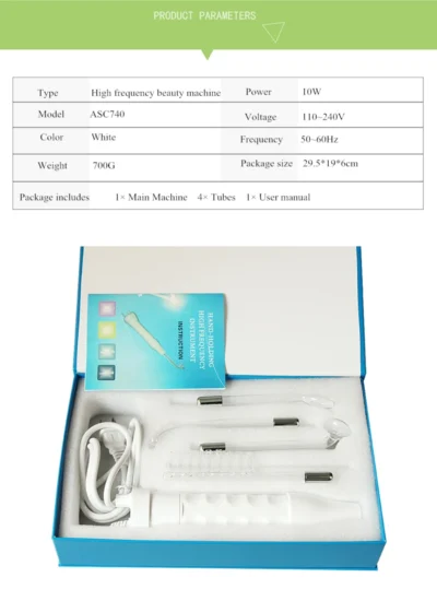 High Frequency Facial Machine – Anti-Acne & Skin Rejuvenation Device - Image 6