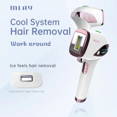 MLAY T4 IPL Hair Removal Device – Ice Cool, 500,000 Flashes, Permanent - Image 2