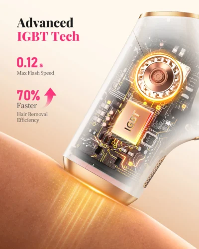 IPL Hair Removal Device – 990,000 Flashes, Painless Permanent for Face & Body - Image 4