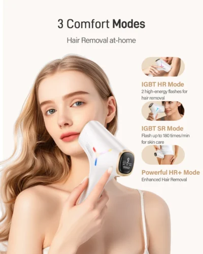 IPL Hair Removal Device – 990,000 Flashes, Painless Permanent for Face & Body - Image 2