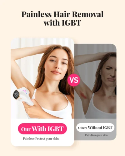 IPL Hair Removal Device – 990,000 Flashes, Painless Permanent for Face & Body - Image 5