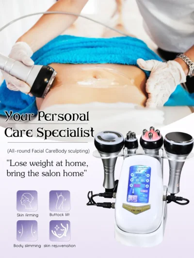 4 IN1 Cavitation Body Slimming Machine | Facial Massager | Skin Tighten | Face Lifting Vacuum Suction - Image 6
