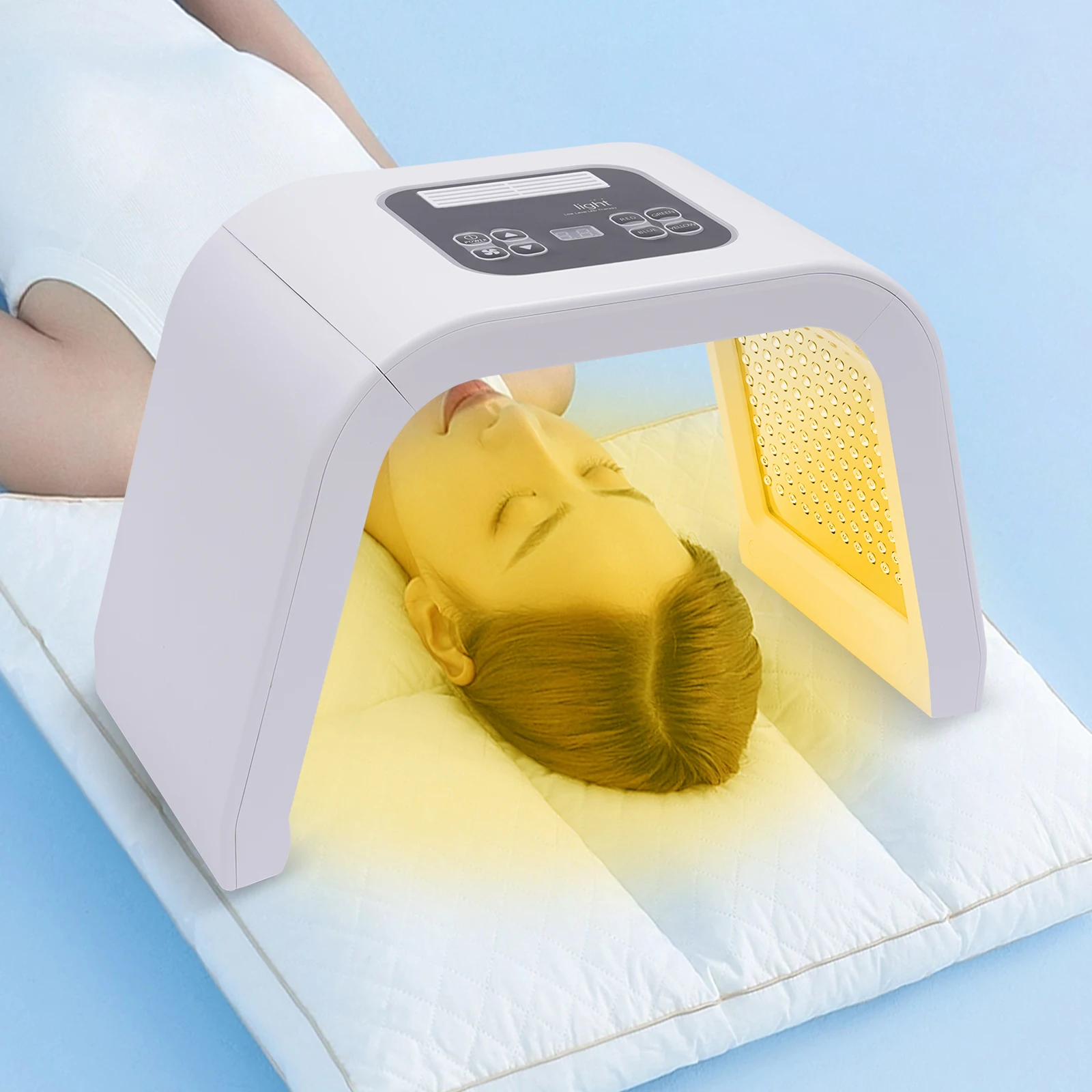 7-Color LED Therapy Device – Anti-Aging & Acne Care