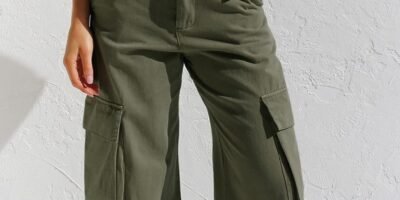 Women's Multi-pocket Workwear Loose Casual Denim Trousers
