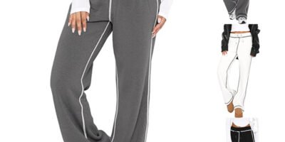 Women's Dressing Gown Jogging Casual Sweatpants