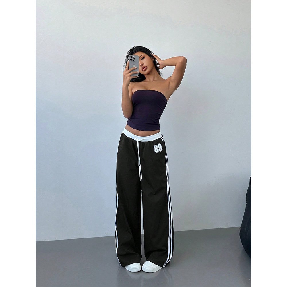 Loose Trendy Digital Printing Design Sense All-matching Long Pants - Image 3