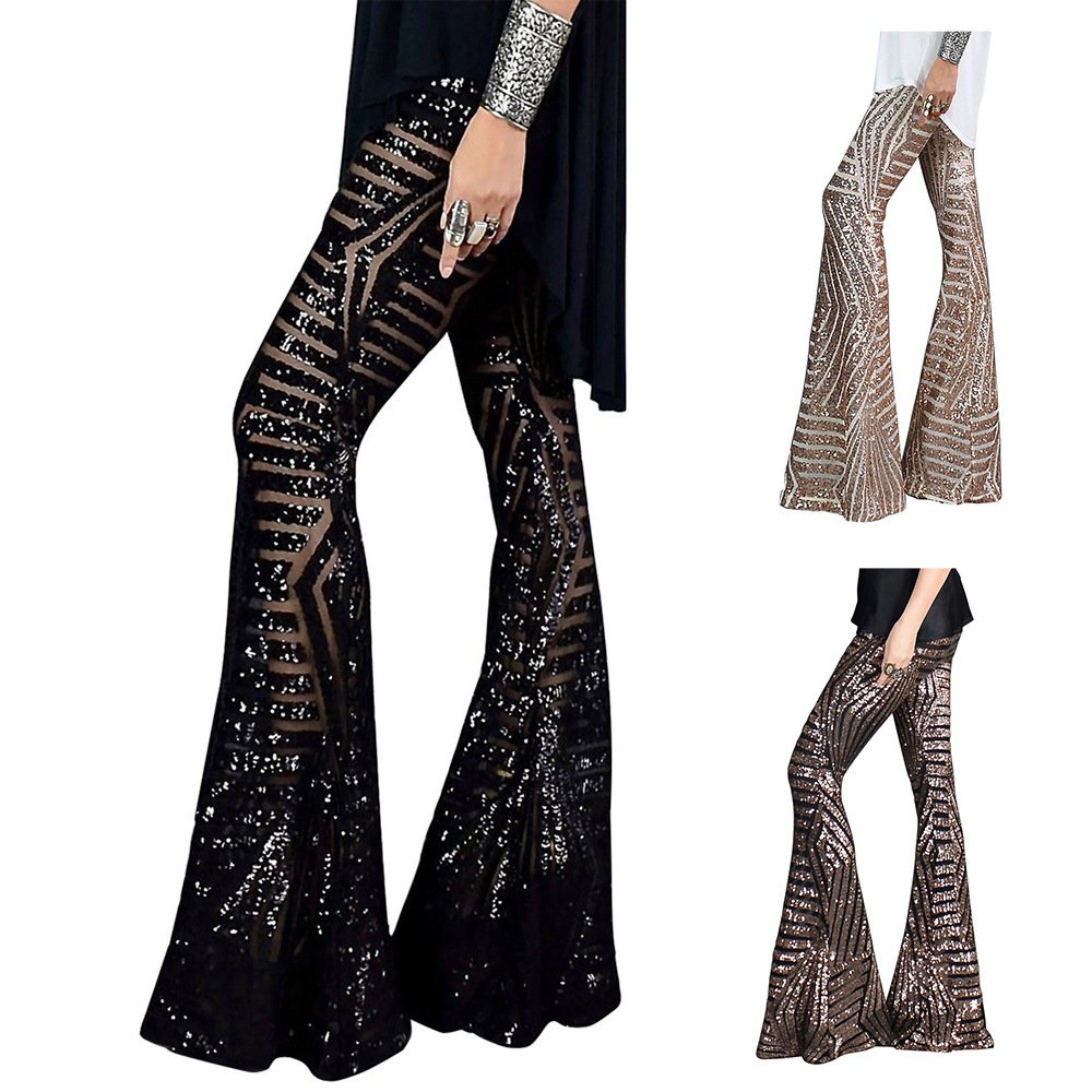 High Waist Loose Straight Wide Leg Trousers - Image 4