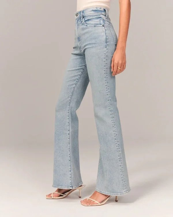 Women's Fashion Casual Solid Color Jeans - Image 7