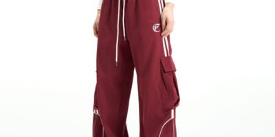 American Style Fried Street Red Overalls Men And Women