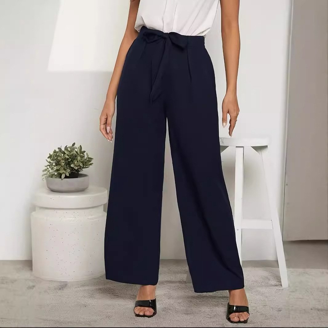 Women's Casual Stylish Straight-leg Pants - Image 7