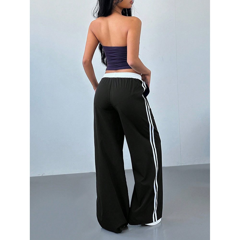 Loose Trendy Digital Printing Design Sense All-matching Long Pants - Image 4