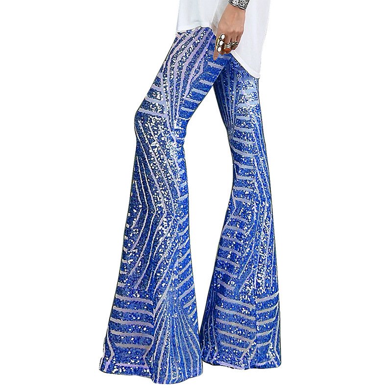 High Waist Loose Straight Wide Leg Trousers - Image 9
