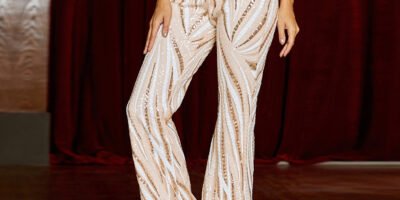 High Waist Loose Straight Wide Leg Trousers