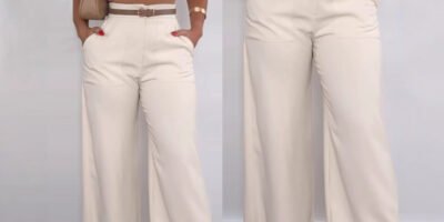Solid Color BASIC Versatile Casual Flared Pants