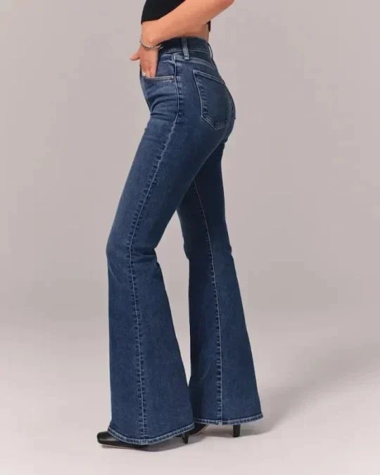 Women's Fashion Casual Solid Color Jeans - Image 6