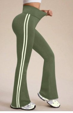 Women's High Waist Wide-leg Casual Pants Flared Pants - Image 9