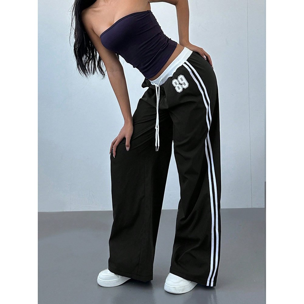 Loose Trendy Digital Printing Design Sense All-matching Long Pants - Image 5