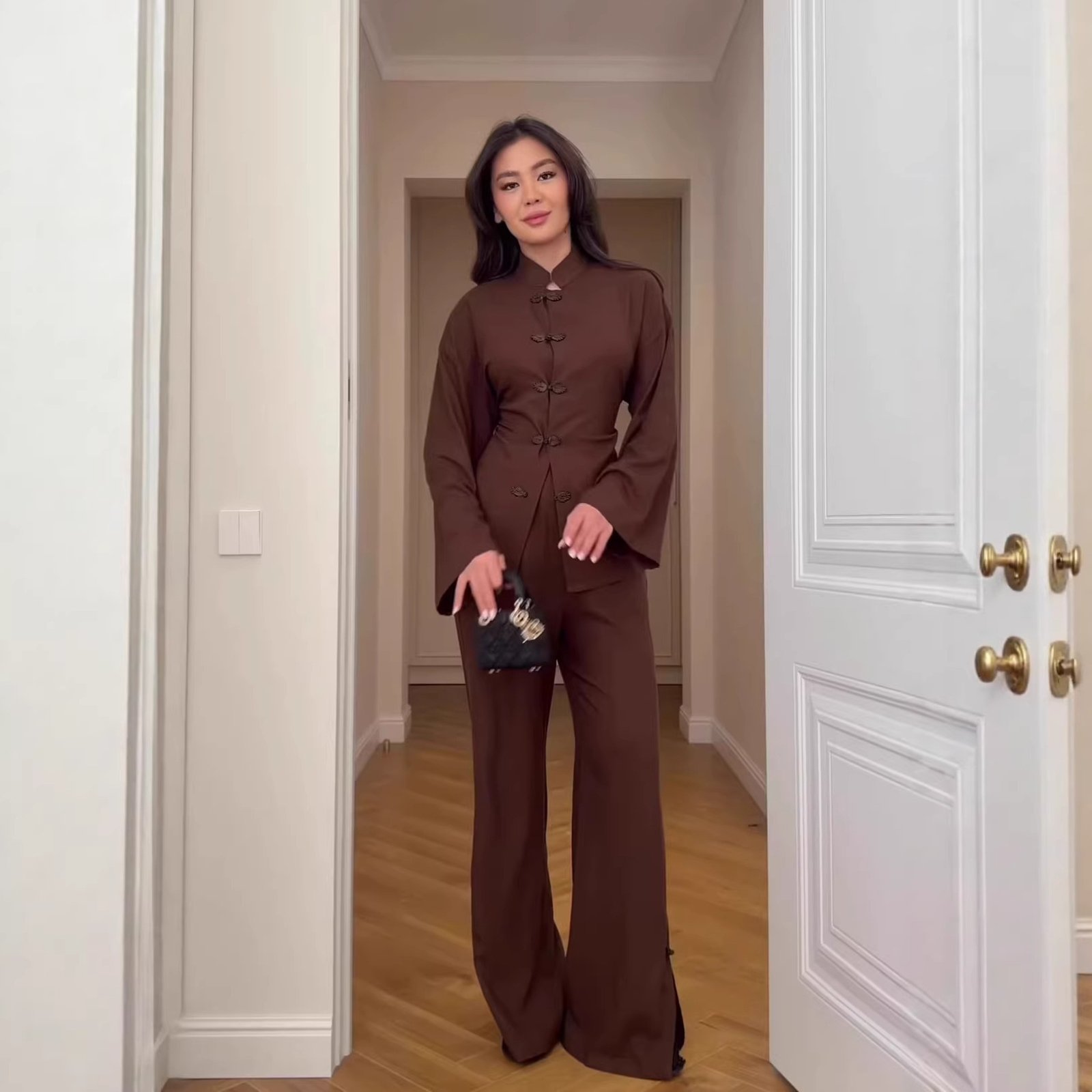 Womens Loose And Comfortable Pants Set - Image 4