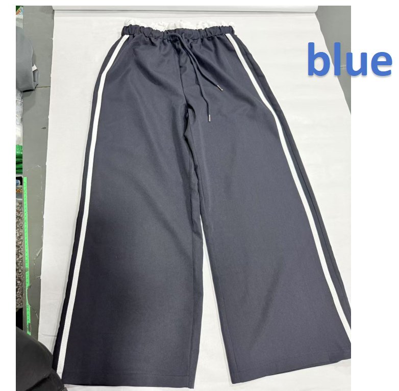 European And American Black Sports Straight Pants Leisure Commute - Image 8