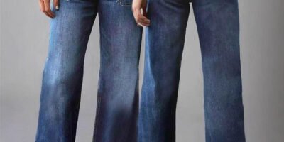 Retro High Waist Straight Loose Slimming And All-matching Jeans