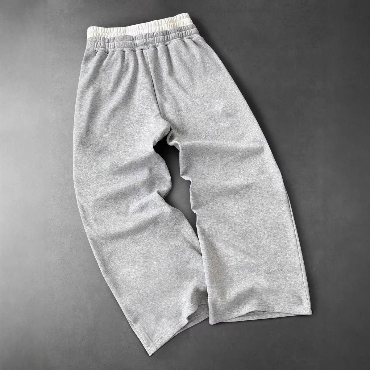 Womens And Mens Loose-fitting Straight-leg Sports Pants - Image 3