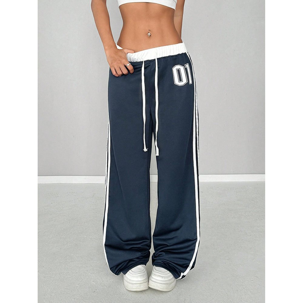 Loose Trendy Digital Printing Design Sense All-matching Long Pants - Image 9