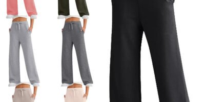 Women's Autumn Leisure Loose Wide-leg Pants