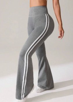 Women's High Waist Wide-leg Casual Pants Flared Pants - Image 10