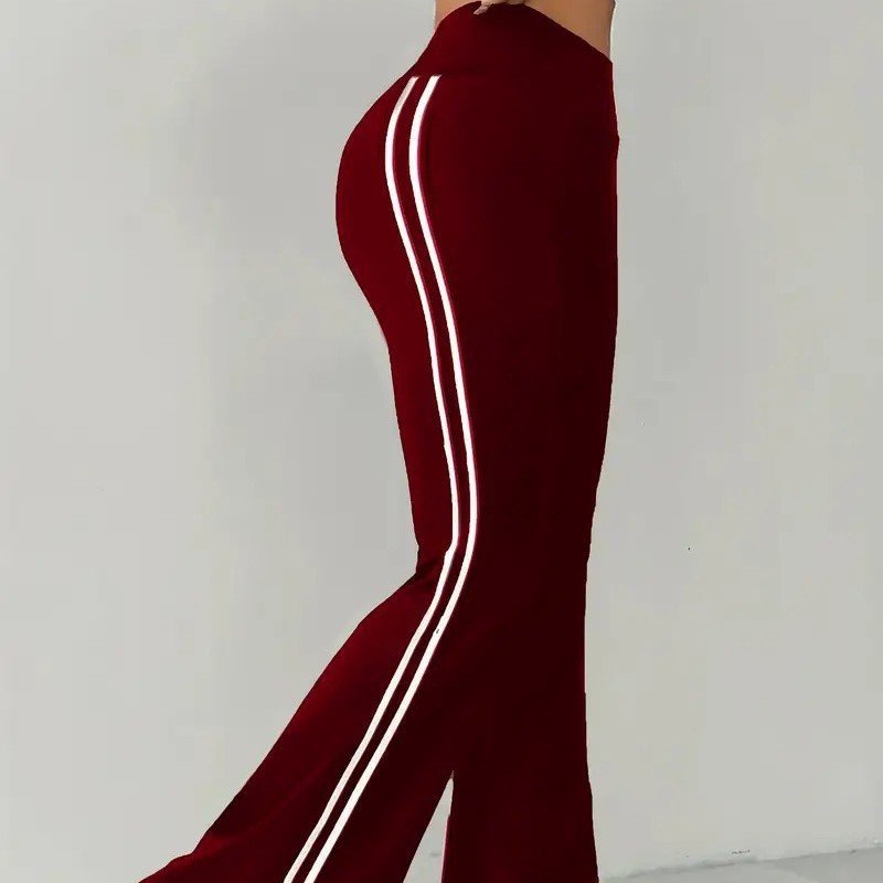 Women's High Waist Wide-leg Casual Pants Flared Pants - Image 3