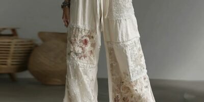 Women's Cotton-Linen Casual Wide-Leg Pants