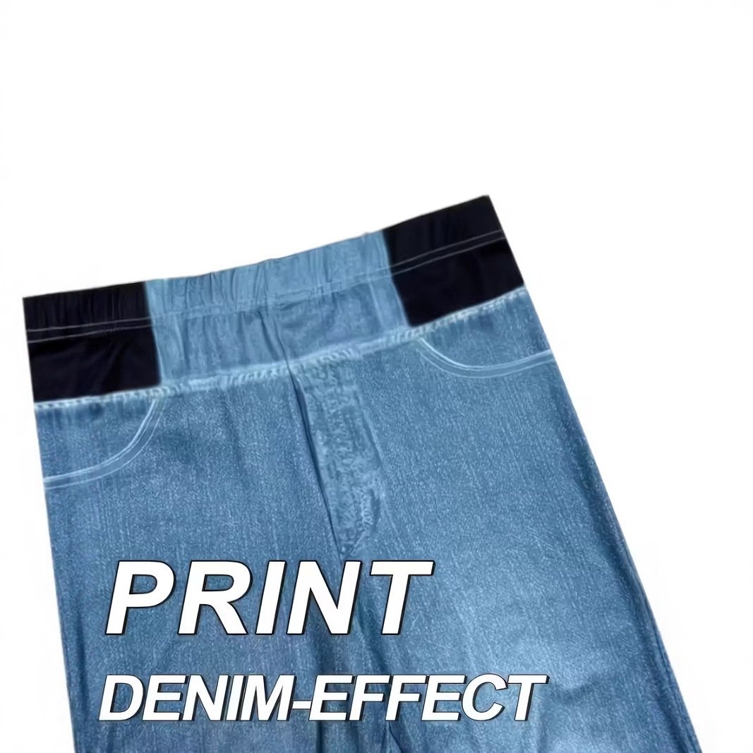 Womens Elastic Waist Slim-Fit Pants Womens Apparel - Image 4