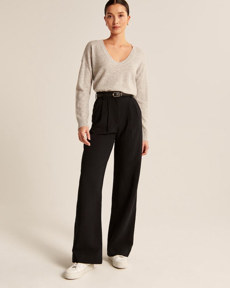 Pocket High Waist Wide-leg Casual Pants Women - Image 8