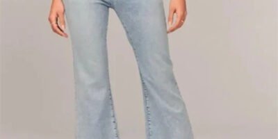 Women's Fashion Casual Solid Color Jeans