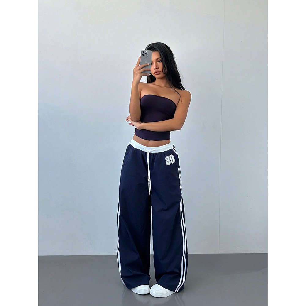 Loose Trendy Digital Printing Design Sense All-matching Long Pants - Image 7