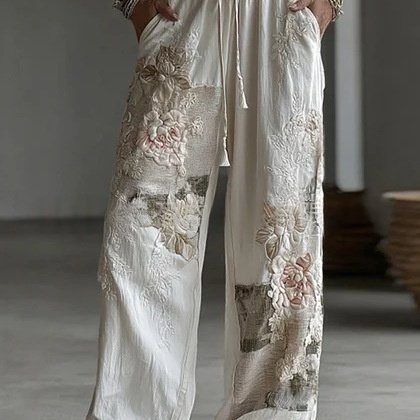 Womens Casual Sports Pants With 3D Digital Print