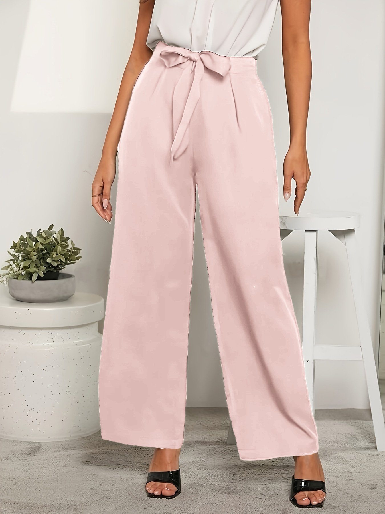 Women's Casual Stylish Straight-leg Pants - Image 8