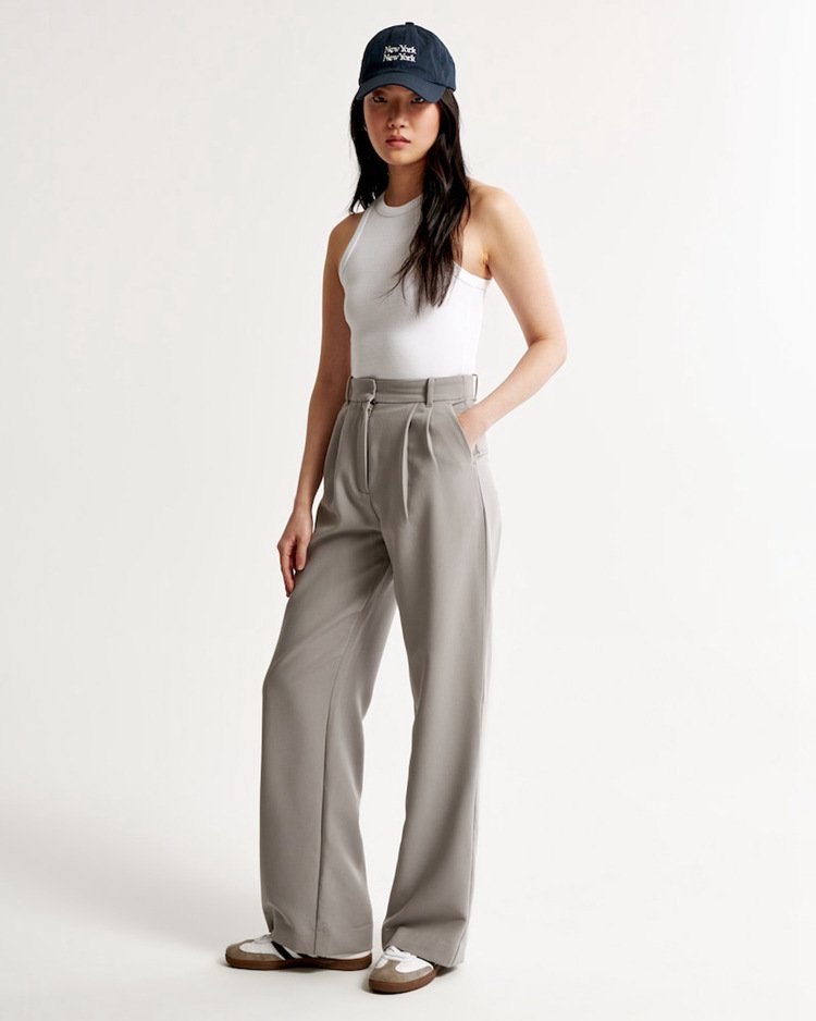 Pocket High Waist Wide-leg Casual Pants Women - Image 7