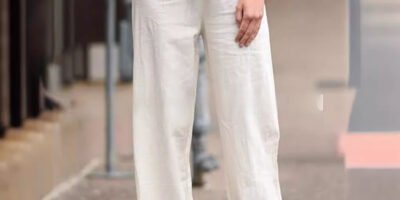 Women's Cotton And Linen Casual Solid Color Pants