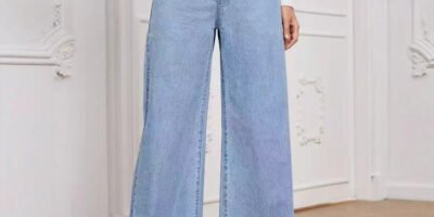 Wide Leg Jeans Straight Fashion Casual Straight Pants Women's Comfortable Street Style Trousers
